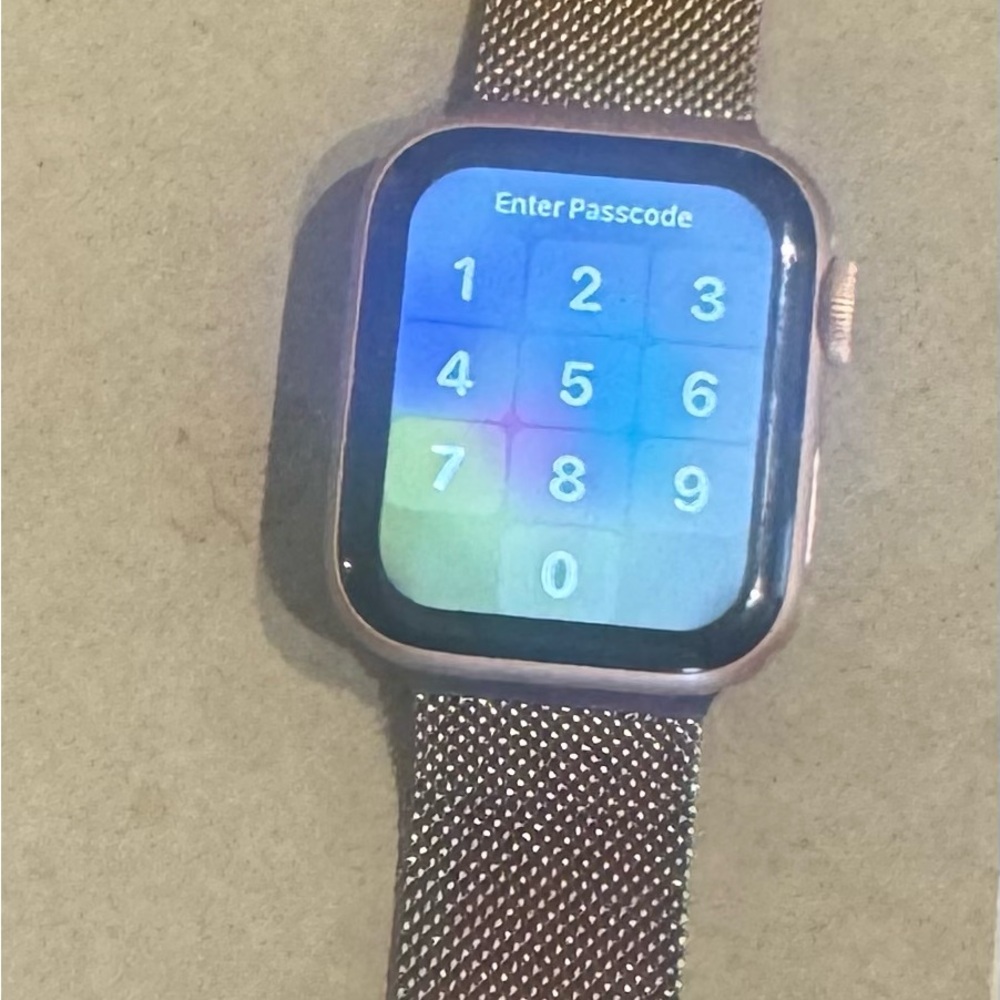 Apple Watch Series 4 with band